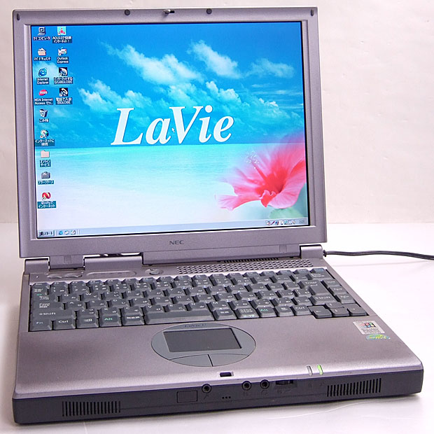 BestPC！Windows95/98/Me/2000など中古パソコン販売 / NEC Lavie U ...